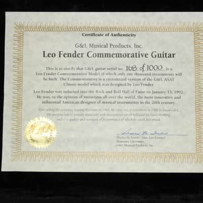 G&L Leo Fender Commemorative ASAT Classic image 11