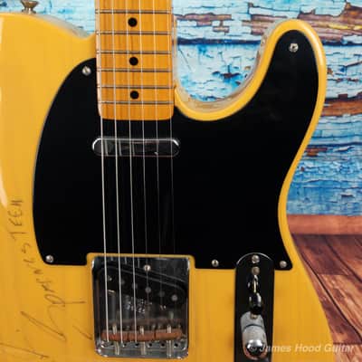 Fender Telecaster Signed By Bruce Springsteen 1996 Butterscotch Blond image 7