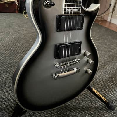 ESP LTD Deluxe 2010 - Silver burst image 5