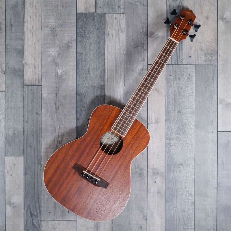 2021 Lanikai MA-EBU 'Electric Bass' Ukulele, Incl Gig Bag Sati...