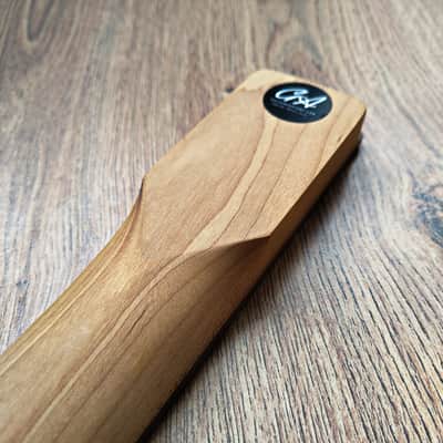 Telecaster Compatible Pro Roasted Maple and Rosewood Guitar Neck Unfinished Paddle Headstock image 3