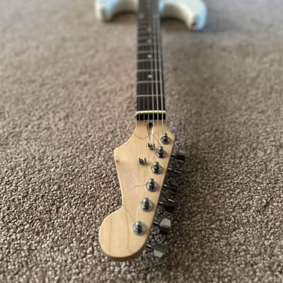 Kurt Cobain K White Strat Replica Build Electric Guitar image 9