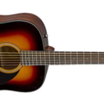 Fender CD-60 Dreadnought V3 w/Case, Walnut Fingerboard, Sunburst - IPS210813304 image 3
