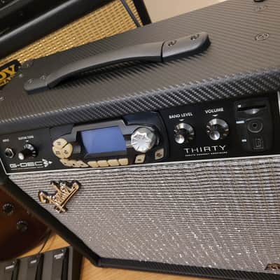 Fender G-DEC3 Thirty Guitar Digital Entertainment Center 30Watt 1x10" Guitar Practice Amp 2010 - 2012 - Black/Silver image 4