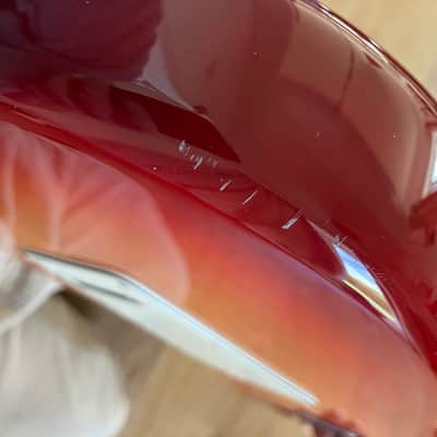 2015 Fender Standard Stratocaster Plus Top with Maple Fretboard 2013 - 2017 - Cherry Burst image 6