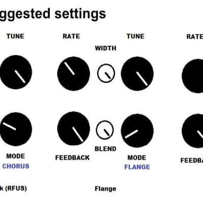 PastFx Poly Chorus flanger slapback delay double tracking filter matrix echoflanger image 6