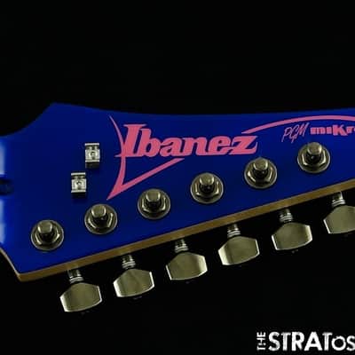 Ibanez PGMM31 NECK + TUNERS Paul Gilbert miKro White Reverse Painted Maple image 1