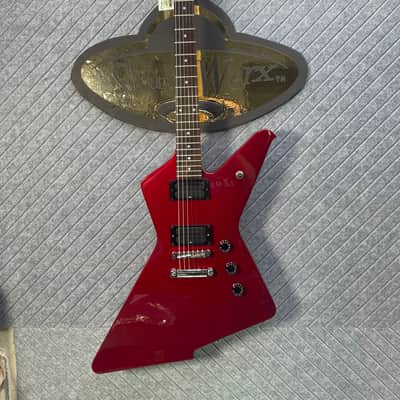 Ibanez DT-200 FR Destroyer CHERRY! Reissue 2005 In USA SkunkWerx Stage Ready SetupFire Red Metallic Vintage Case image 9