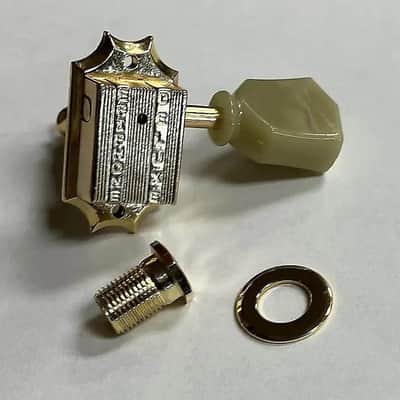 Epiphone- Deluxe- tuner, screw-in bushing, Gold, bass side image 1