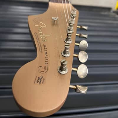 Fender Jazzmaster 1958 - 1965 - Gold Refin with Matching Headstock image 9
