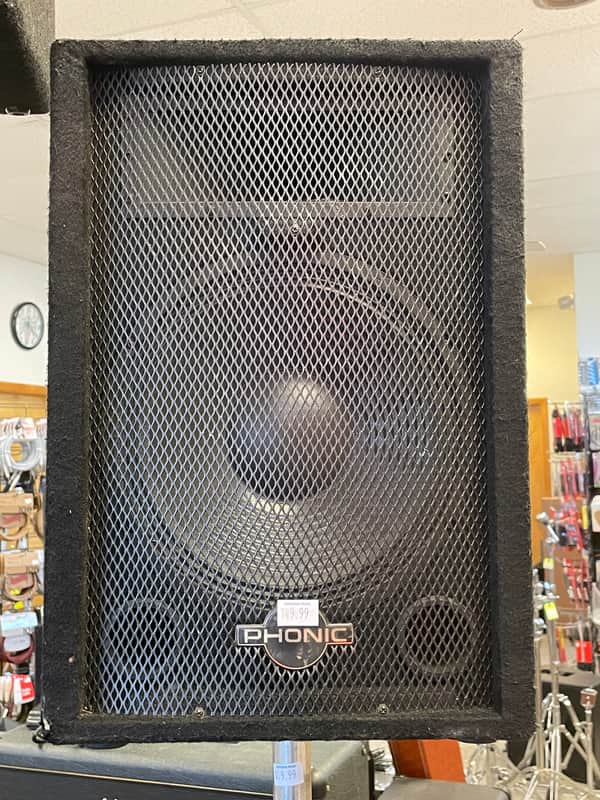 Phonic S712 2-Way Stage/ Floor Monitor Speaker - Used , works great. image 1