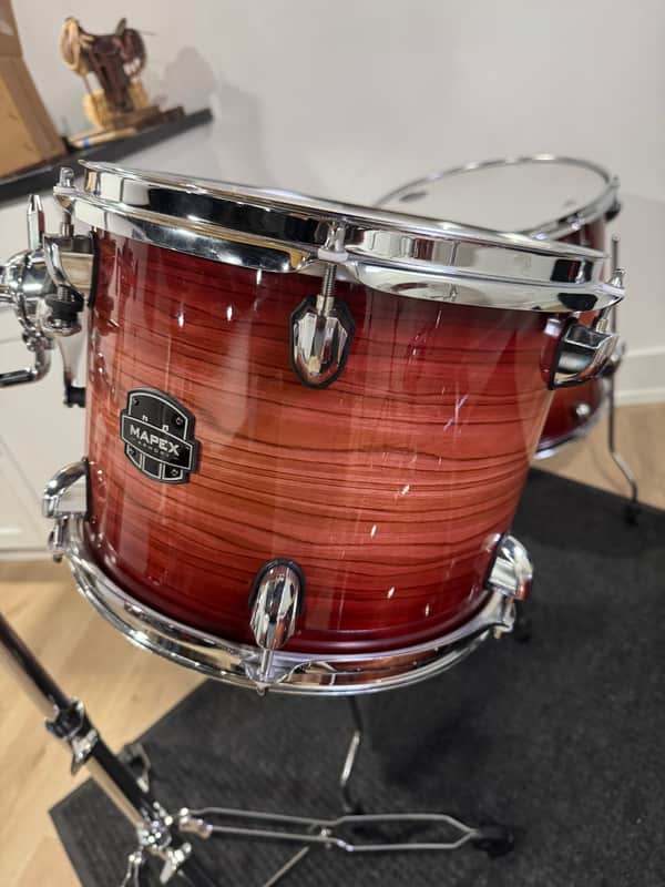 Mapex Armory Redwood burst 10x8 tom image 1
