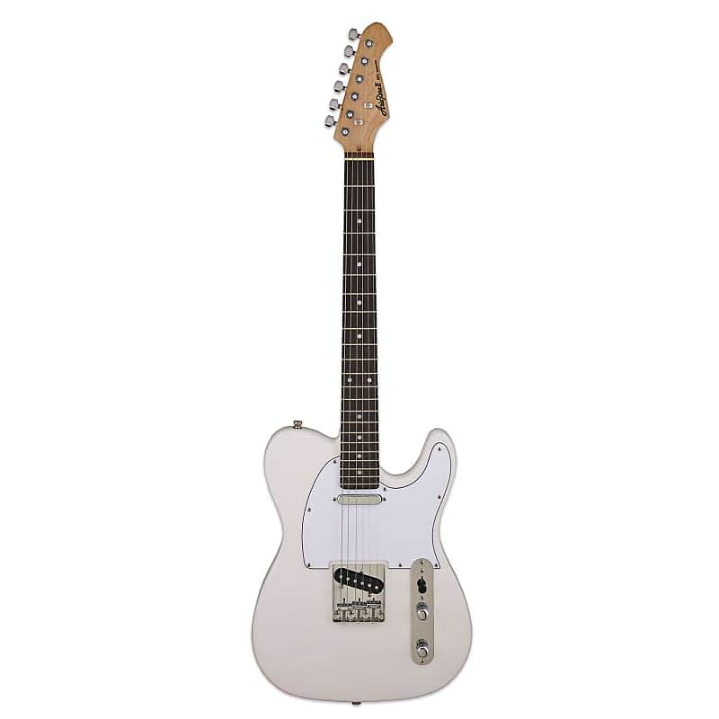 Aria Pro II Electric Guitar Ivory, Rosewood Fingerboard image 1