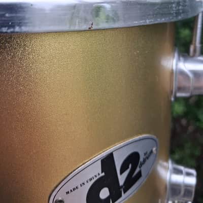 ddrum D2 10" and 12" toms with suspension rods image 7