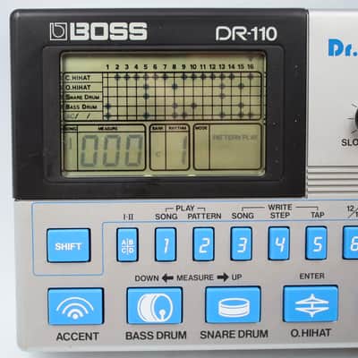 Boss DR-110 Dr. Rhythm 1984 Made in Japan Graphic Drum Machine 414800 image 3