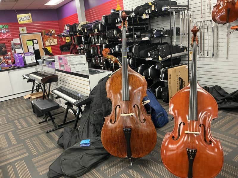 Samuel Shen SB88 3/4 Upright Bass - Wood image 1