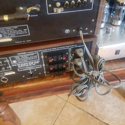 Rare MONSTER Nikko TRM 800 & FAM 800, Silver Face, 1975, Walnut, 90WPC 4Ω, Superb, $999 + Shipping image 4
