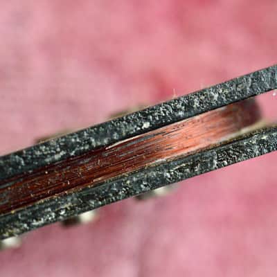 Vintage 1959 Fender PRE-CBS Jazzmaster Black Bobbin Pickup North Facing Magnet image 7
