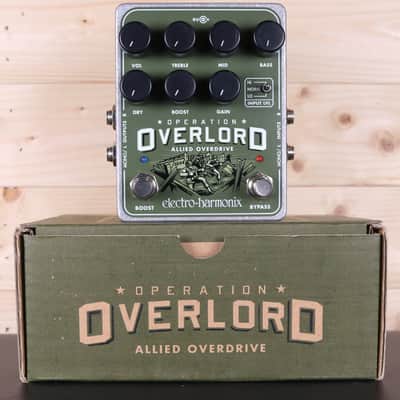 Electro-Harmonix Operation Overlord Allied Overdrive - Guitar Effect Pedal image 1