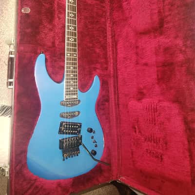 Kramer Stagemaster custom 1986 - Flip flop blue image 14
