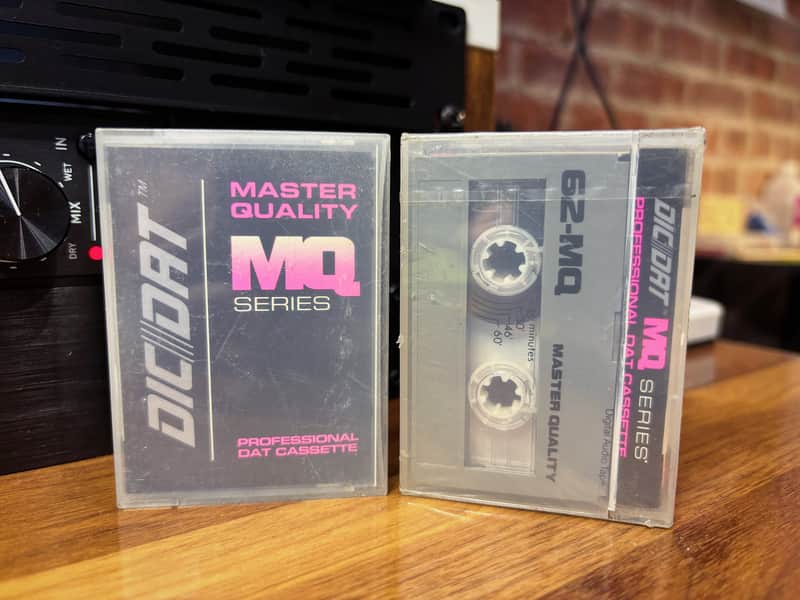 NOS DicDat MQ Series 62-MQ Pro DAT Cassette Tape (Set of 2) image 1