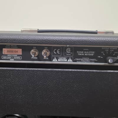 Fender Tone Master Twin Reverb 2-Channel 85-Watt 2x12" Digital Guitar Combo 2019 - Present - Black image 3
