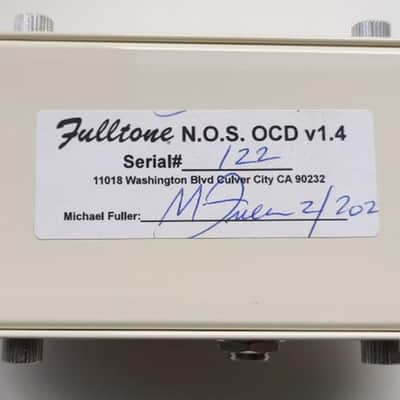 Fulltone OCD NOS V1.4 from 2022 signed by Mike Fuller image 2