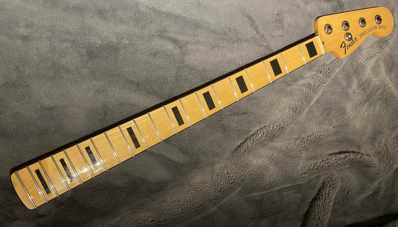 Fender Precision Bass Neck 70’s reissue 2017 Natural Gloss image 1