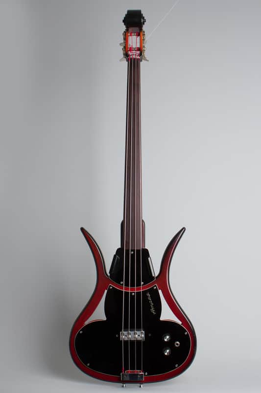 Ampeg AUSB-1 Electric Bass Guitar (1967), ser. #788, original black hard shell case. image 1