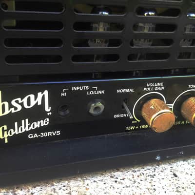 Gibson Goldtone GA30RVS Stereo 30W All Tube Combo Celestion Vintage 30's image 8