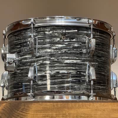 1967 Ludwig 13" Oyster Black Pearl 9x13" Rack Tom image 7