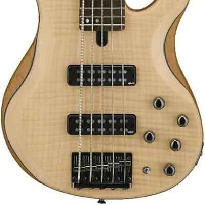 Yamaha TRBX605 5-String Flamed Maple Bass Guitar, Natural Satin image 1