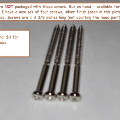 new in package A+ Allparts PC-0953-023, Pickup Cover Set for Jazz Bass / J Bass (2 piececs) Black, plastic (from 2020s) screws are NOT included- but they're availabe for sale upon request image 24