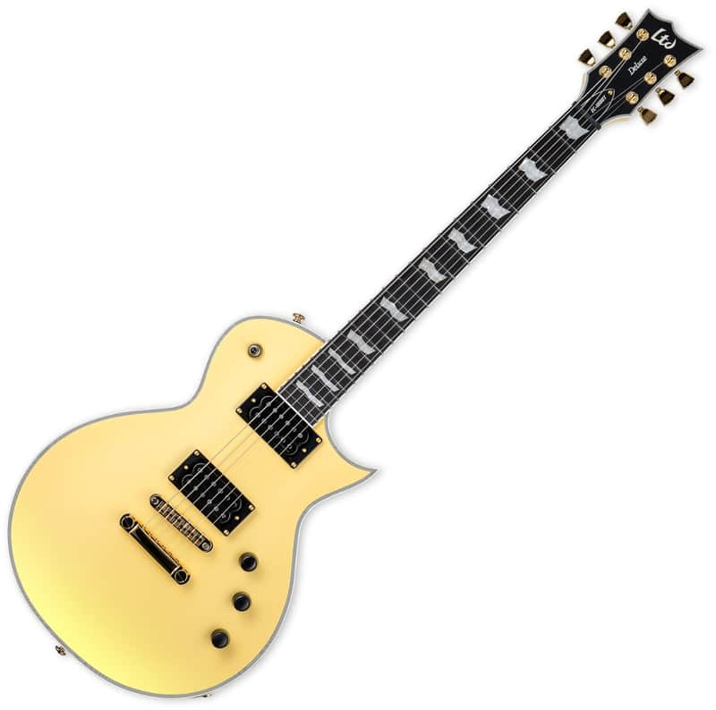ESP LTD EC-1000T CTM Guitar Vintage Gold Satin B-Stock image 1