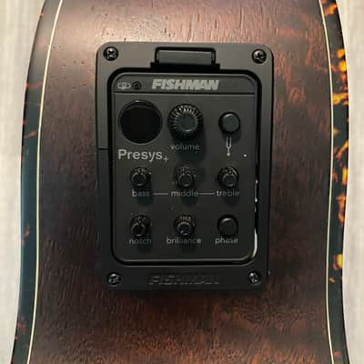Mitchell T413CE-BST Terra Series Auditorium Solid Torrefied Spruce Top Acoustic-Electric Guitar Edge Burst image 11
