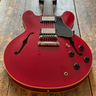 Gibson Vintage 1996 ES 335 Dot Figured Cherry Red w/ Orig. HSC image 9