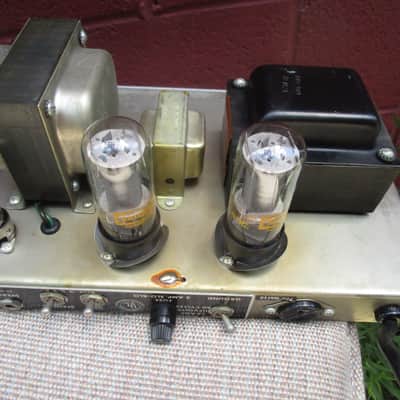 Fender early 1966 AB165 Blackface Bassman head CLEAN image 13