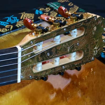Batiksoul Guitar -  Classic Guitar  2021 The Keraton of Java Gold Edition image 6