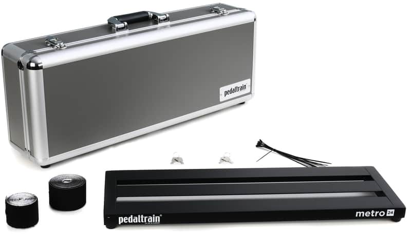 Pedaltrain Metro 24 24-inch x 8-inch Pedalboard with Hard Case image 1