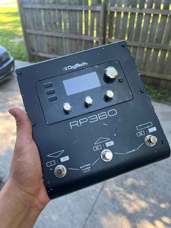 DigiTech RP360 Guitar Multi-Effect Pedal 2010s - Black image 1