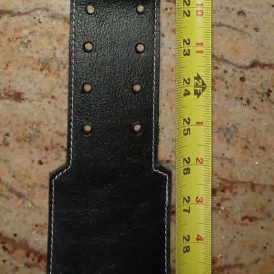 Guitar Strap - Fuck You -Leather Suede Custom Strap 57"- 66", x 3" Extra Long! image 11