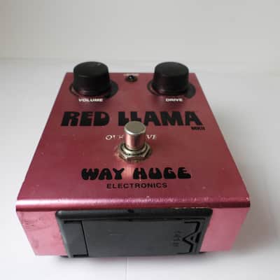 Way Huge WHE203 Red Llama MKII Overdrive Effects Pedal Free USA Ship image 2