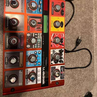 RED LIMITED EDITION TC Electronic G-System 2010s - Metal image 1
