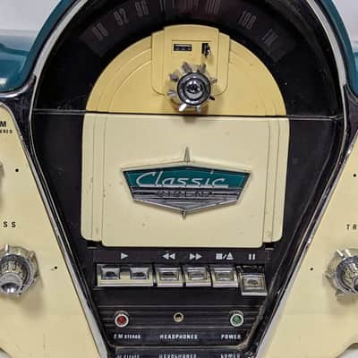Cicena Classic Overdrive 261 Portable AM/FM Radio Cassette Player Dashboard - Boombox image 2