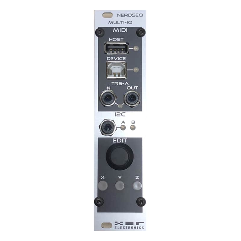 XOR Electronics Multi IO Eurorack Expander Module (NerdSeq - Grey/Black) image 1