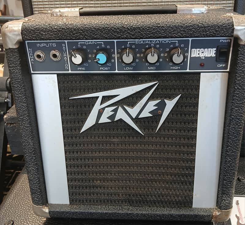 Vintage Peavey Decade 10-Watt 1x8" Guitar Combo 1980s - Black image 1