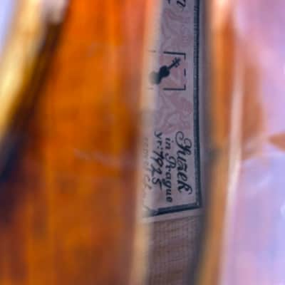 John Juzek Violinmaker in Prague Copy of a fine labeled 1925 image 13
