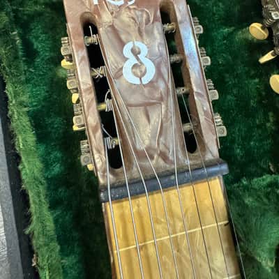 Regal Double 8 Lap Steel 1950’s - Gray Pearl mots image 4