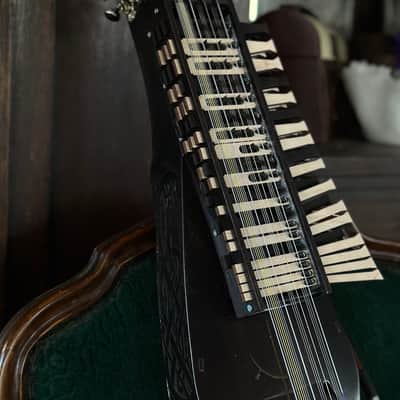 Electric Acoustic Nyckelharpa Sweden Violin with Bow, Key Harp Viola - 16 string image 5