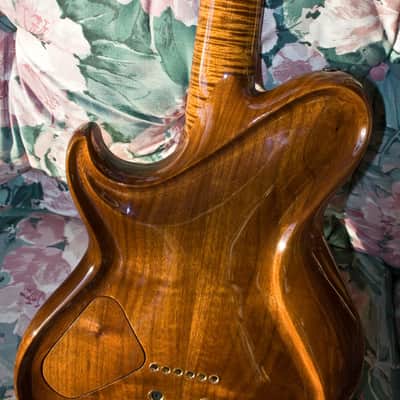 Moriah • Zadok • Boutique Guitar • Flame Redwood Top • Single Piece image 15